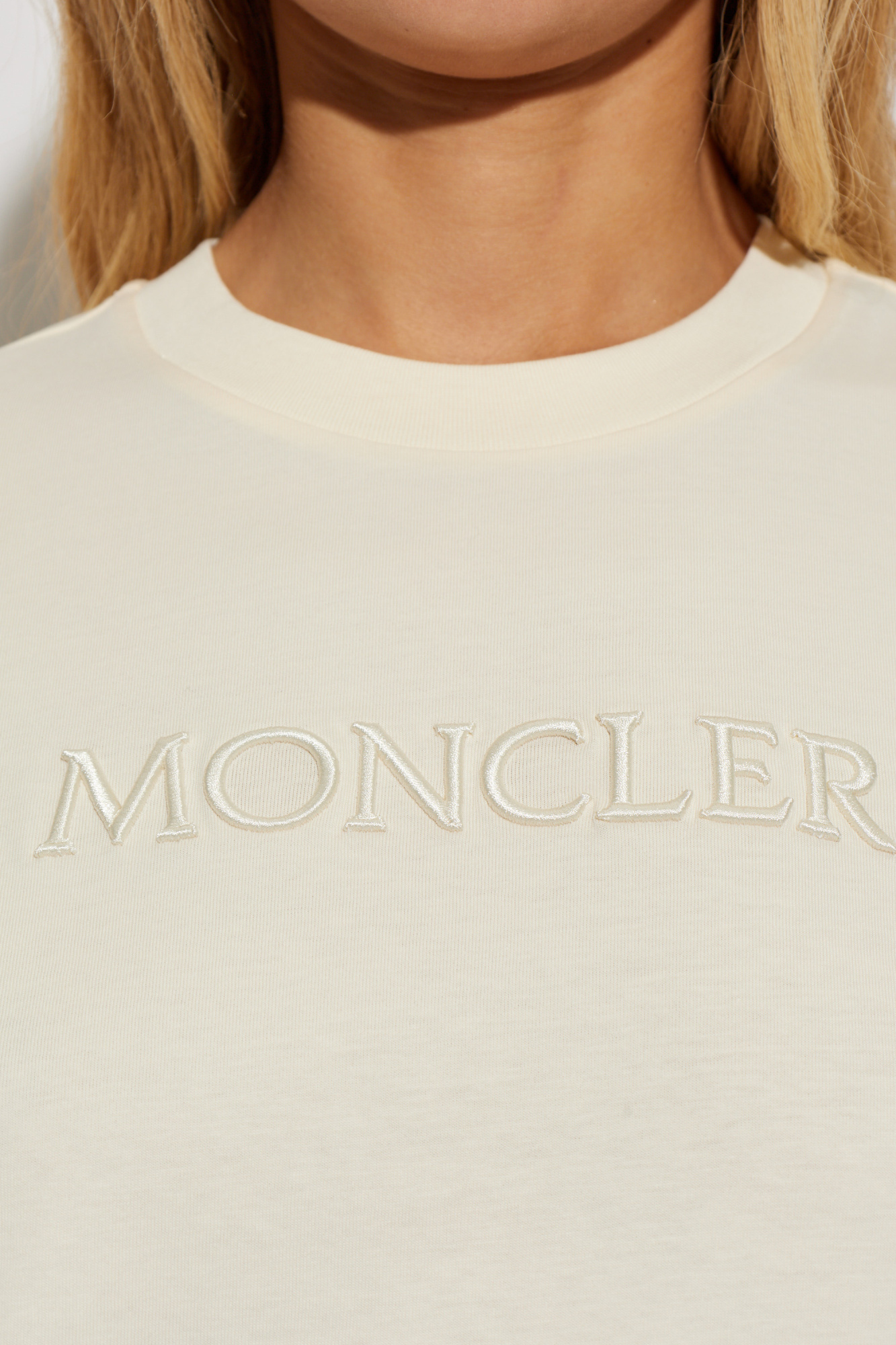 Moncler T-shirt with logo | Women's | Vitkac